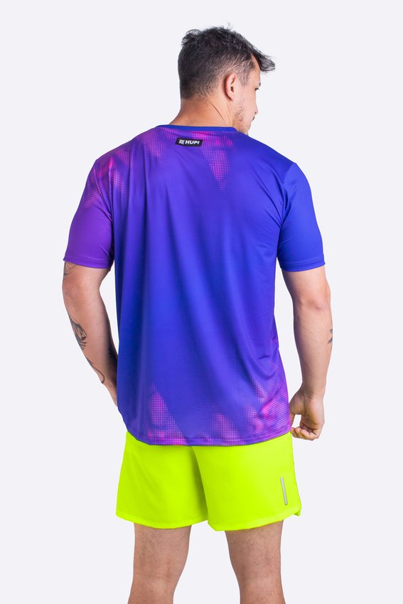 Shorts HUPI Pace Running Masculino Amarelo Neon