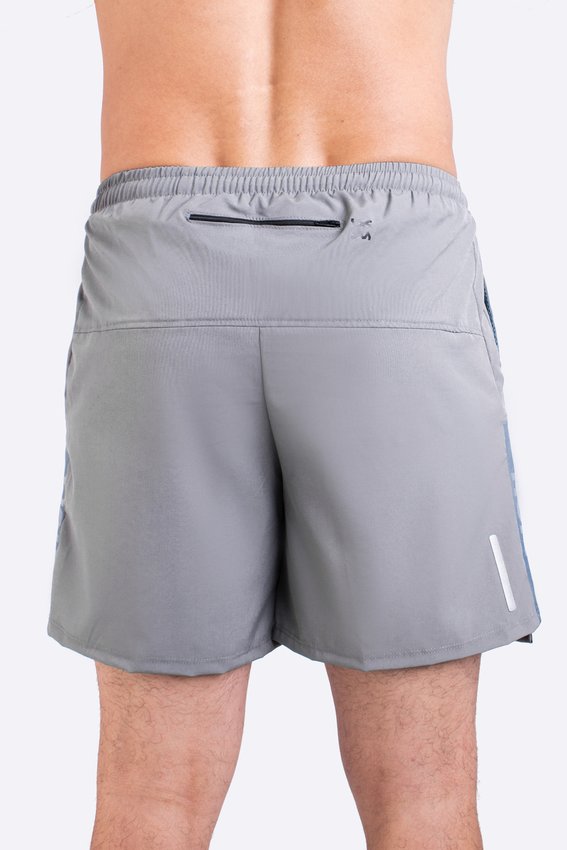 Shorts HUPI Pace Running Masculino Cinza