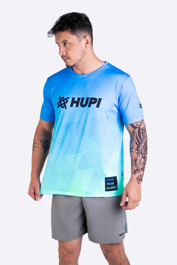 Shorts HUPI Pace Running Masculino Cinza