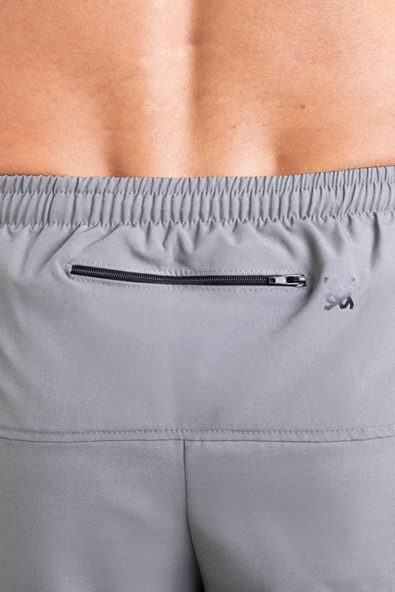 Shorts HUPI Pace Running Masculino Cinza