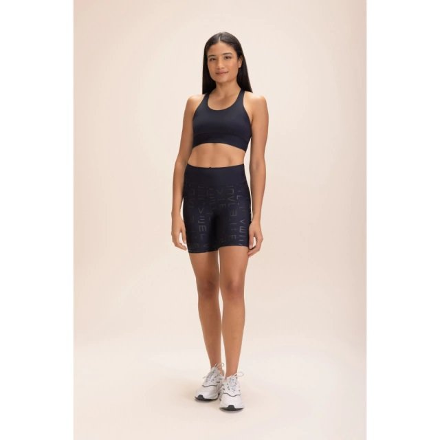 Bermuda Curta Live Icon Hydefit Adaptiv Preto Feminino