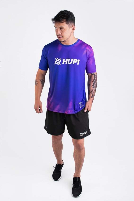 Shorts Masculino De Treino Bolso HUPI Spin Curta