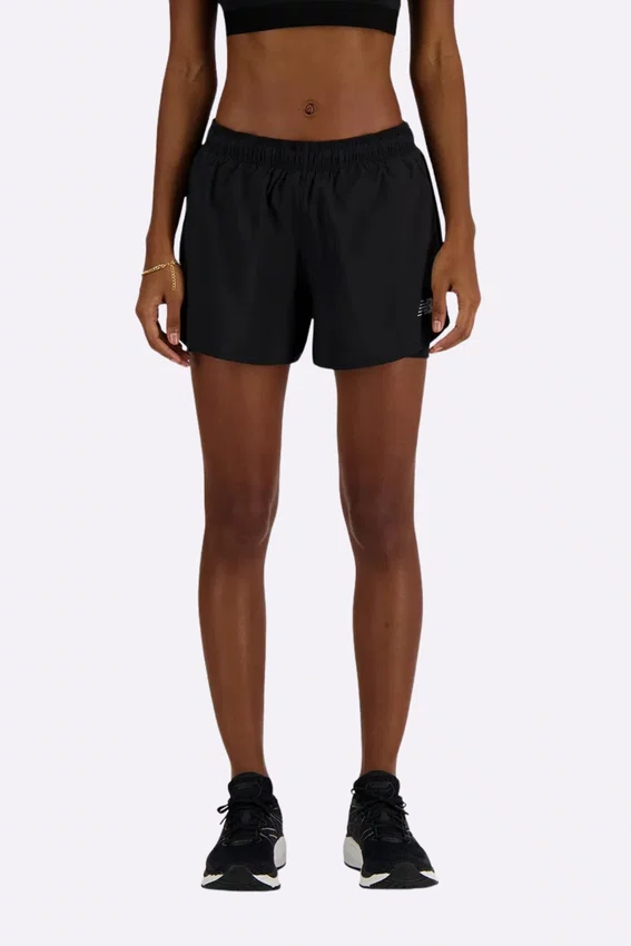 Shorts New Balance Sport Essentials 2 In 1 Feminino Preto
