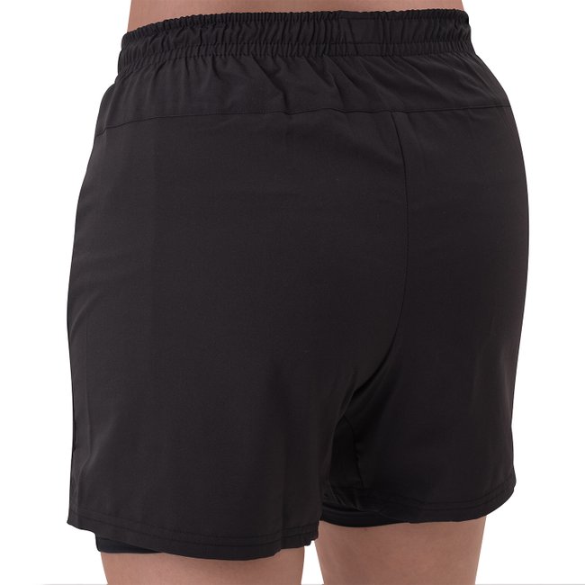 Shorts Running New Balance Sport Essentials 2 In 1 - 5" Masculino Preto