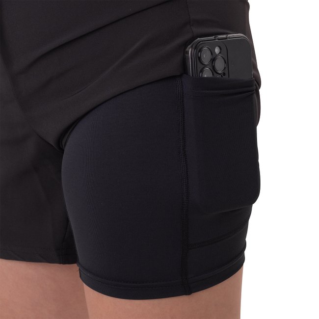 Shorts Running New Balance Sport Essentials 2 In 1 - 5" Masculino Preto