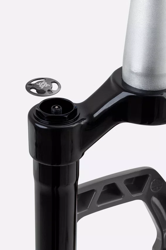 Suspensão HUPI BOX Tapered 120mm Cinza