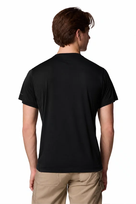 Camiseta Manga Curta Columbia Masculina Zero Rules Preta