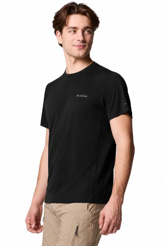 Camiseta Manga Curta Columbia Masculina Zero Rules Preta