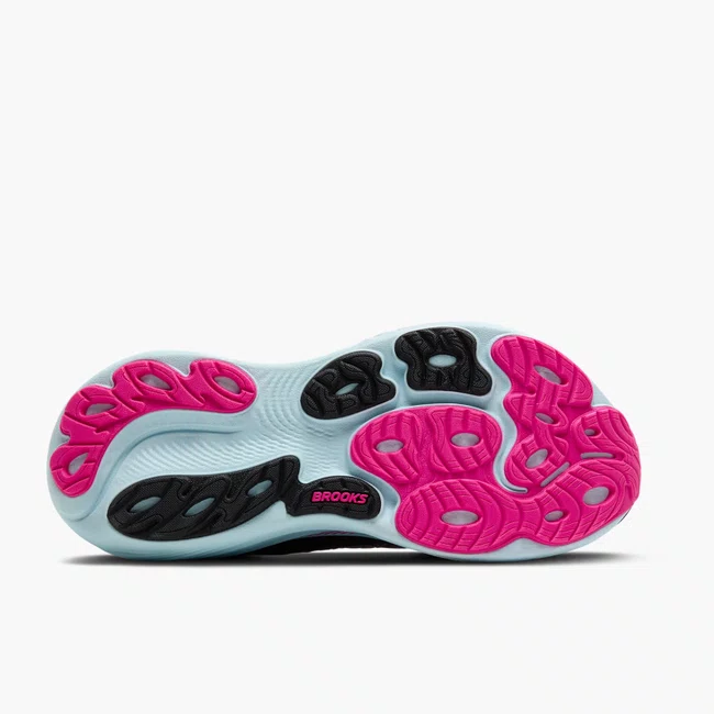 Tênis Brooks Adrenaline GTS 25 Feminino Preto e Rosa