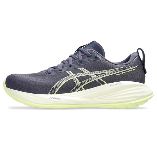 Tênis ASICS GEL-Cumulus 27 Masculino - Azul/Amarelo