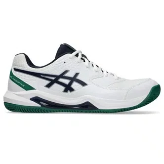Tênis ASICS GEL-Dedicate 8 Clay Masculino - Branco/Azul
