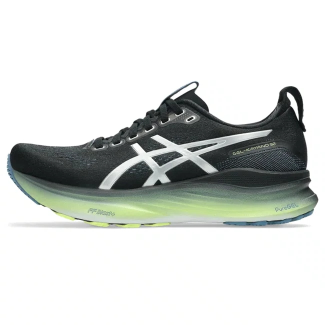 Tênis ASICS GEL-Kayano 32 Luxe Feminino - Preto/Verde
