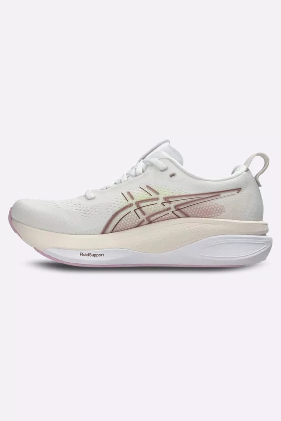 Tênis ASICS GEL-Kayano 33 Feminino Branco e Roxo