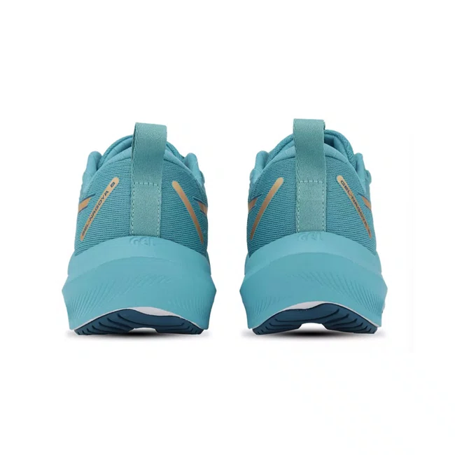 Tênis ASICS GEL-Nagoya 8 Feminino Azul/Dourado