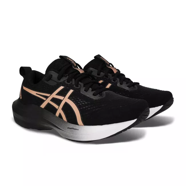 Tênis ASICS GEL-Nagoya 8 Feminino Preto/Rose