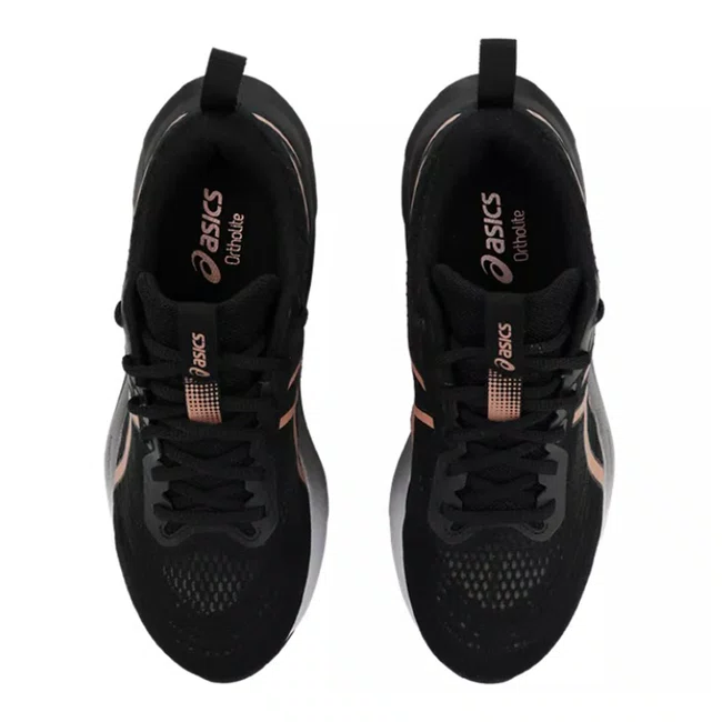 Tênis ASICS GEL-Nagoya 8 Feminino Preto/Rose