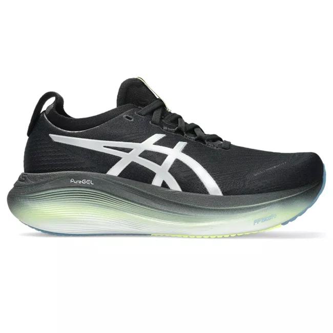Tênis ASICS GEL-Nimbus 27 Luxe - Feminino Preto/Verde