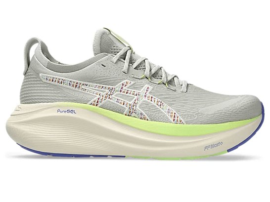 Tênis Asics Gel-Nimbus 27 TR Masculino Cinza/ Verde
