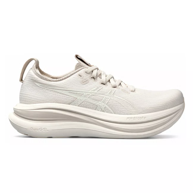 Tênis ASICS GEL Nimbus 28 Feminino Bege