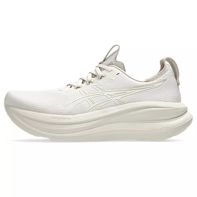 Tênis ASICS GEL Nimbus 28 Feminino Bege