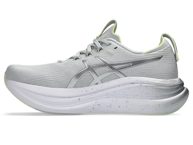 Tênis ASICS GEL Nimbus 28 Feminino Platinum