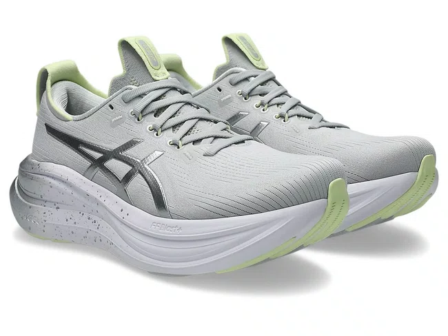 Tênis ASICS GEL Nimbus 28 Feminino Platinum