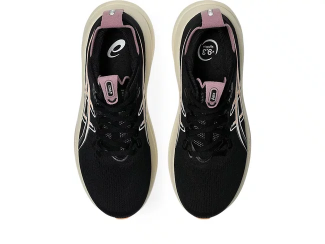 Tênis ASICS GEL Nimbus 28 Feminino Preto e Rosa