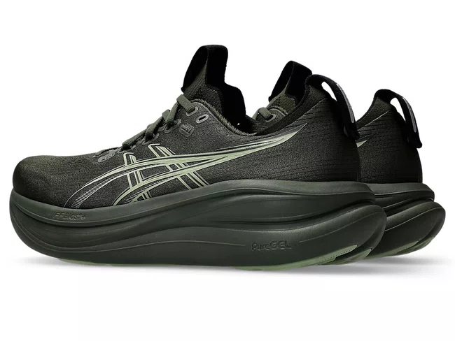 Tênis ASICS GEL-Nimbus 28 Masculino Verde Militar