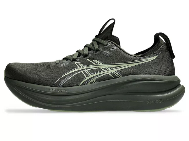 Tênis ASICS GEL-Nimbus 28 Masculino Verde Militar