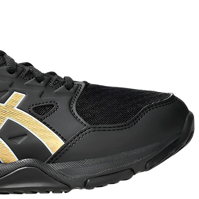 Tênis Asics Gel-Rocket 11 Preto/Dourado Masculino