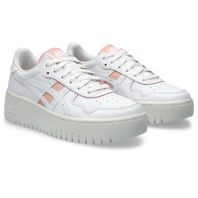 Tênis Asics Japan S Branco/Rosa Feminino