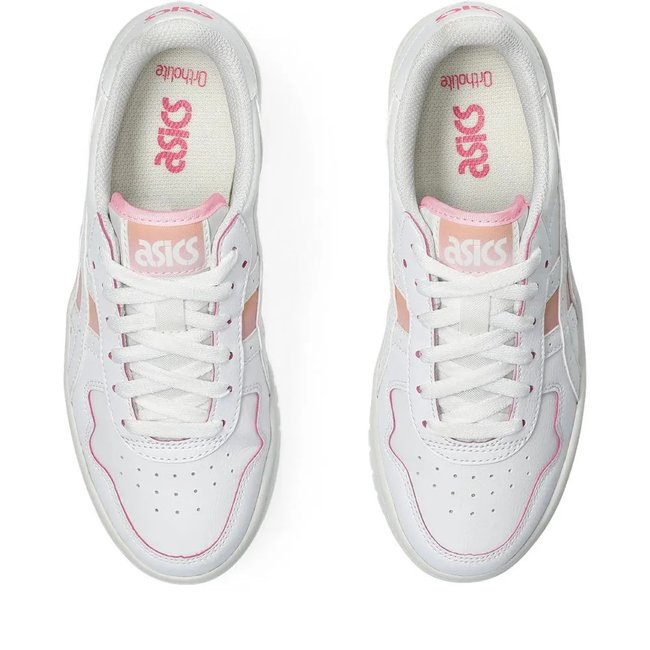 Tênis Asics Japan S Branco/Rosa Feminino