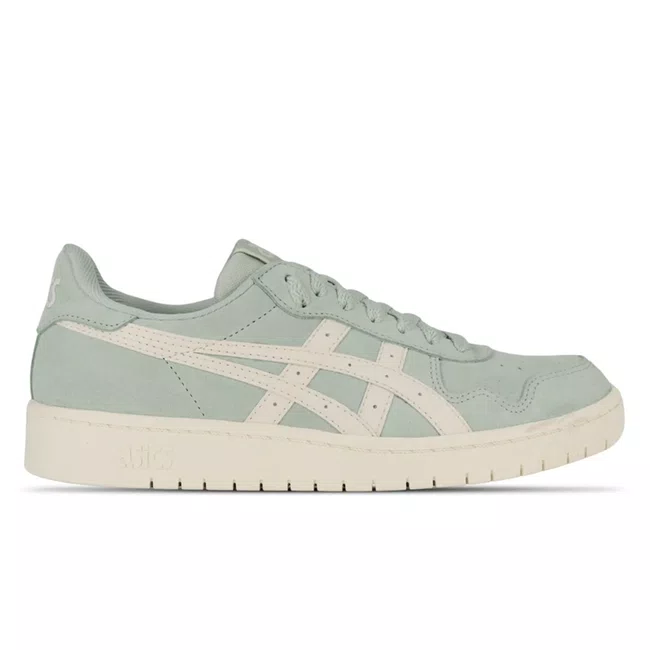 Tênis Asics Japan S Camurça Verde/Branco Feminino