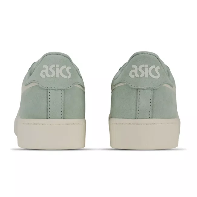 Tênis Asics Japan S Camurça Verde/Branco Feminino