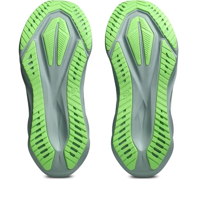 Tênis ASICS Novablast 5 Masculino Verde Claro