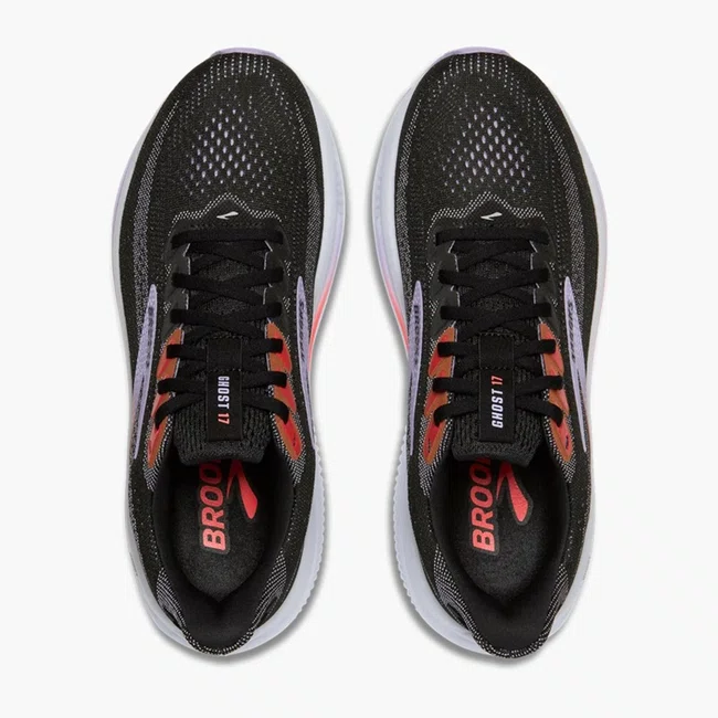 Tênis Brooks Ghost 17 Feminino Preto