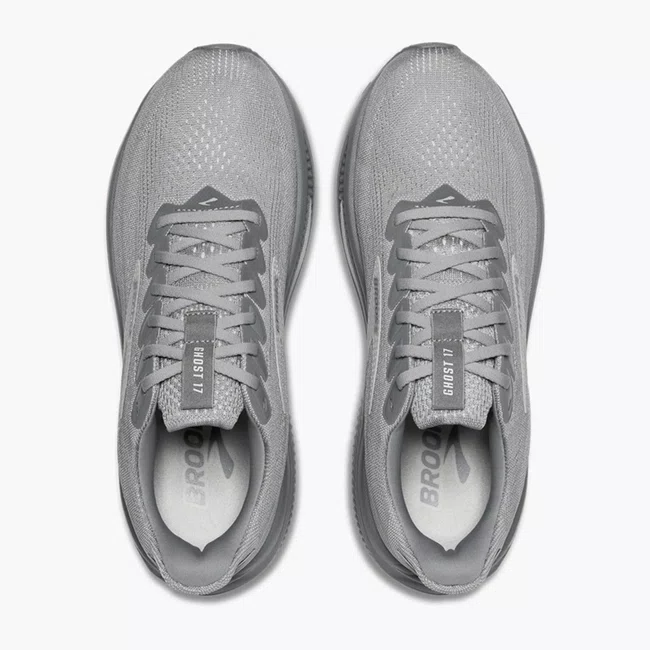 Tênis Brooks Ghost 17 Masculino Cinza