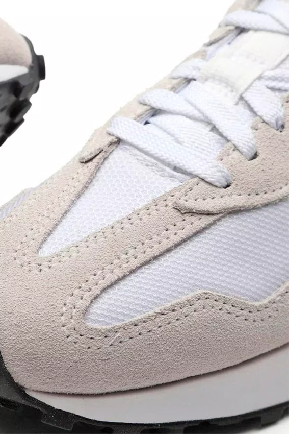Tênis Casual New Balance 327 v1 Branco e Bege