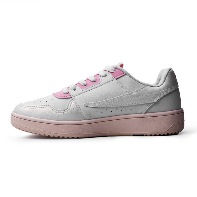 Tênis Fila ACD Classic Feminino Branco e Rosa Holografico