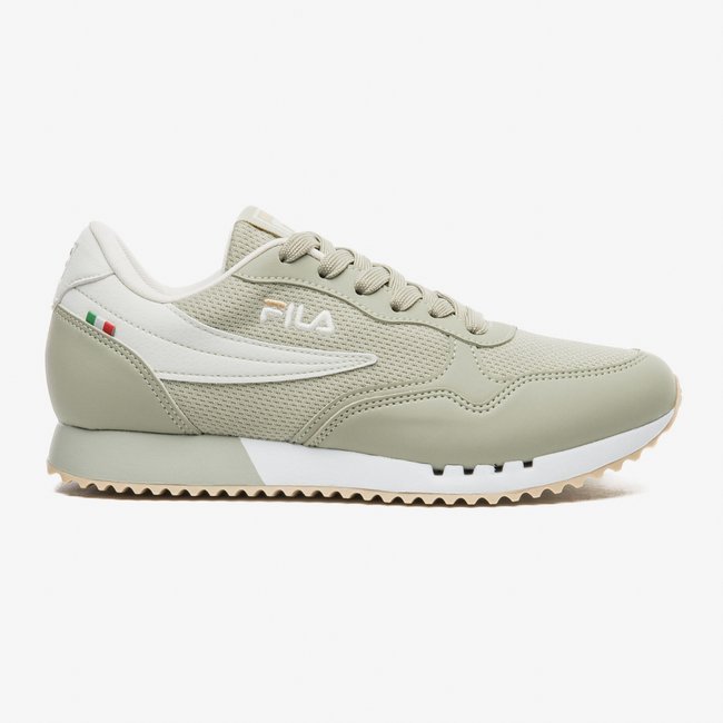 Tênis Fila Euro Jogger Sport II Verde/Branco Feminino Tênis Fila Euro Jogger Sport II Verde/Branco Feminino