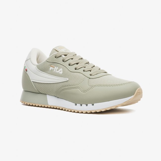 Tênis Fila Euro Jogger Sport II Verde/Branco Feminino