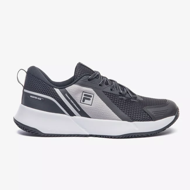 Tênis Fila Master Ace Masculino Preto/Cinza