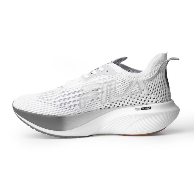 Tênis Fila Racer Carbon 2 Feminino Branco e Cinza