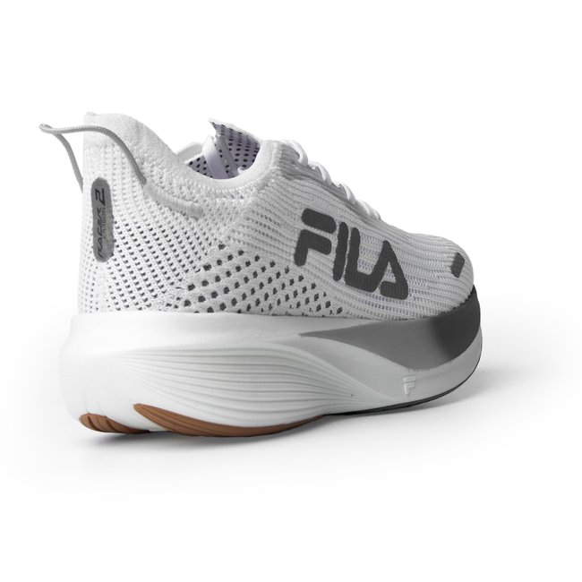 Tênis Fila Racer Carbon 2 Feminino Branco e Cinza