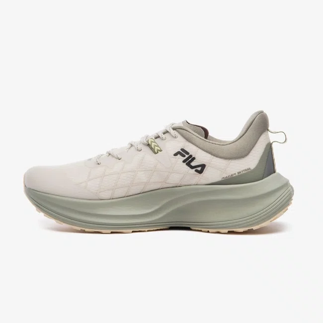 Tênis FILA Racer Skytrail Feminino Bege e Verde