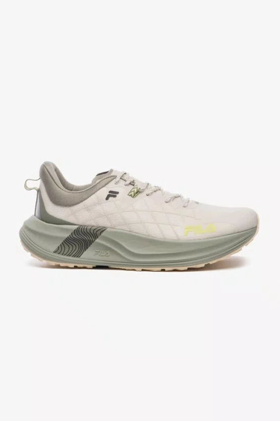 Tênis FILA Racer Skytrail Feminino Bege e Verde