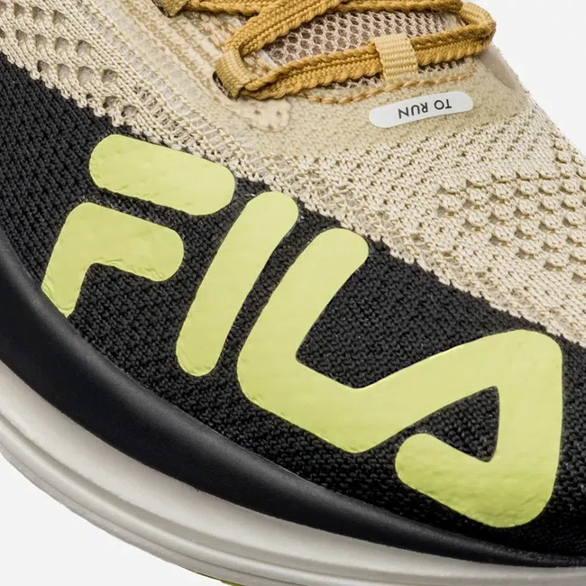 Tênis Fila Racer Speedzone Masculino Dourado e Preto