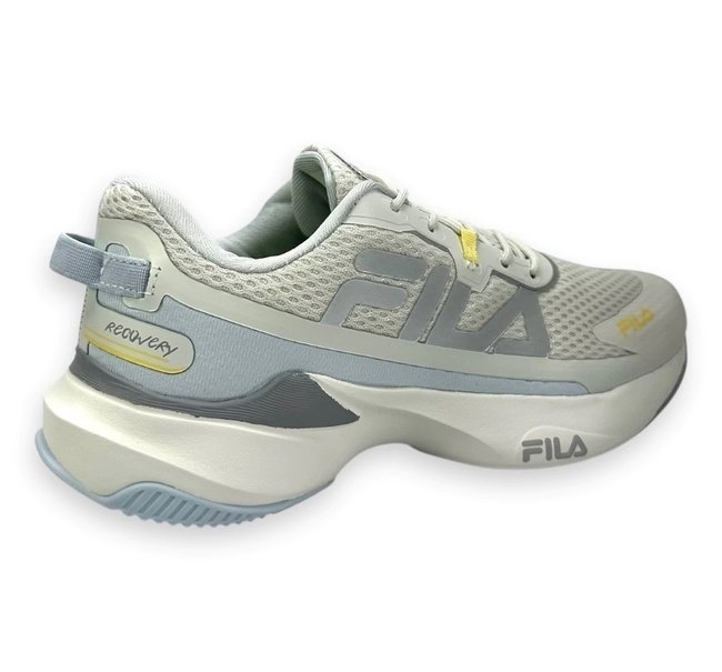 Tênis Fila Recovery Branco/Azul Feminino