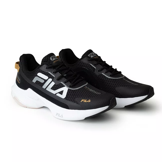 Tênis Fila Recovery Feminino Preto e Cinza