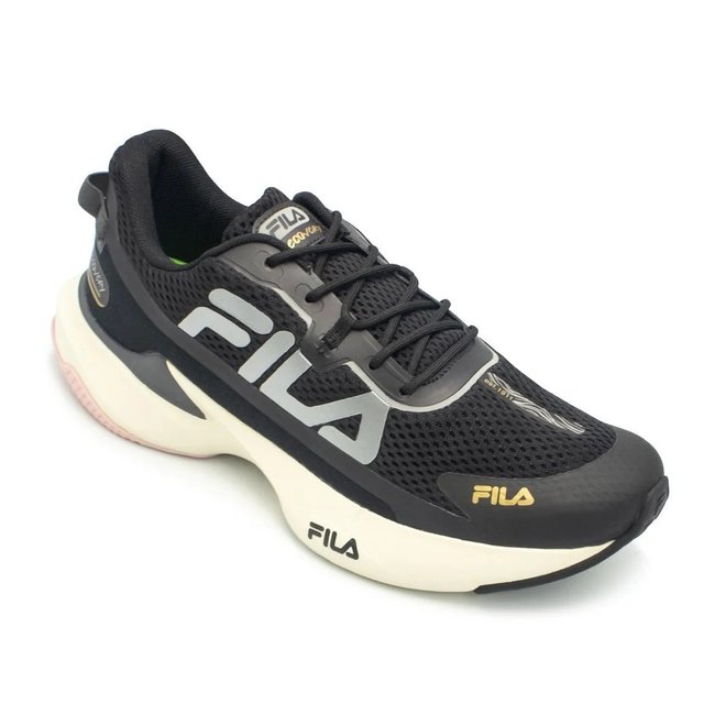 Tênis Fila Recovery Preto/Cinza Feminino